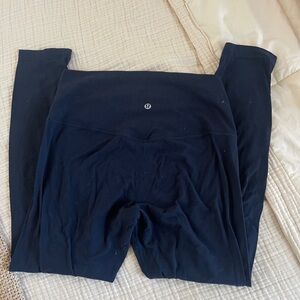 Lululemon align navy high waited Leggings size 10 26” inseam athletic